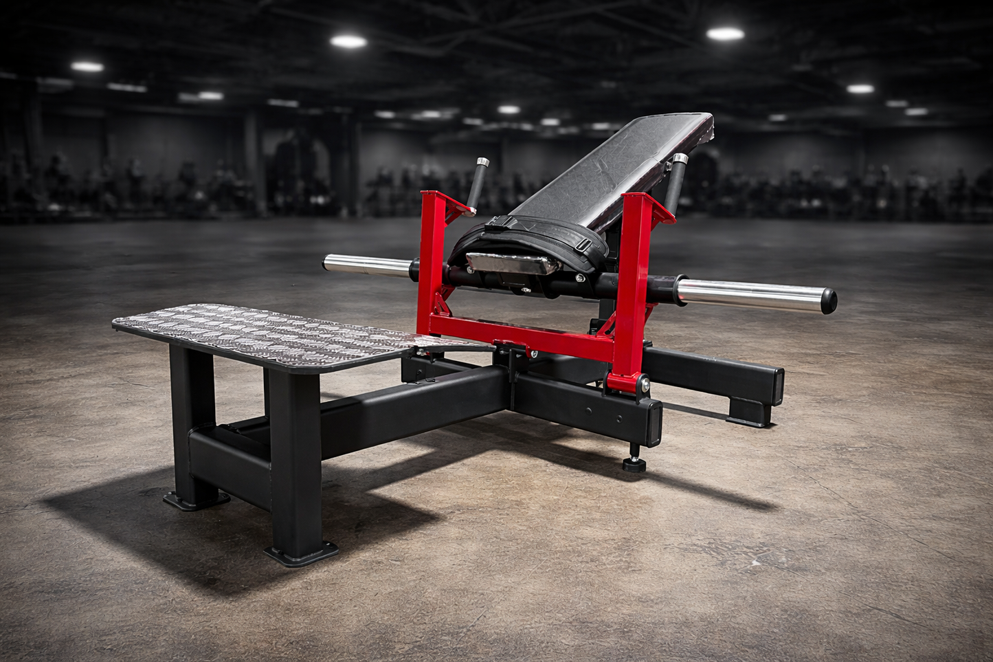 PureCraft Pro Series Hip Thrust / Glute Drive Machine – Plate Loaded (PCI-8133) Pure Craft Industries