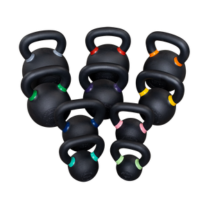 KBR25 - Iron Powder Coat Kettlebells 25 Pounds - Body-Solid Body-Solid