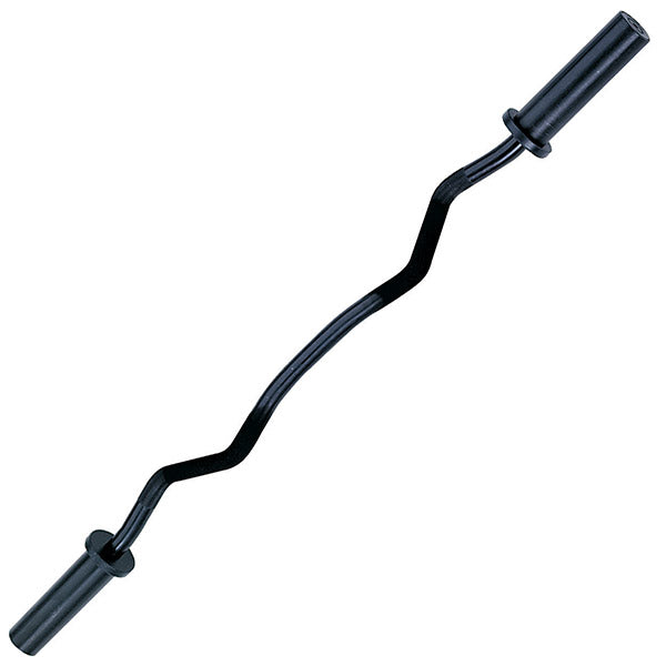 OB47B - Olympic Curl Bar (Black) - Body-Solid