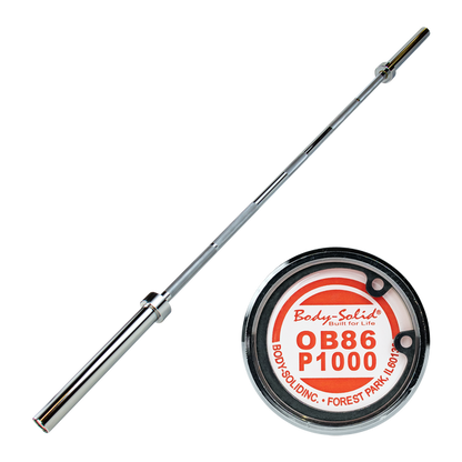 OB86P1000 - 7' P1000 Olympic Power Bar - Body-Solid