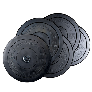 The Chicago Extreme Bumper Plates are the most durable plates in the Body-Solid lineup