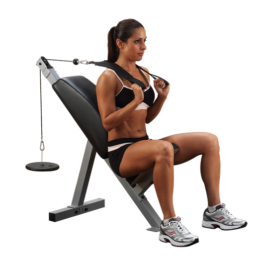 PAB21X Powerline Ab Crunch Tricep Bench