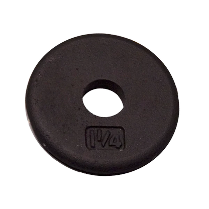 Individual Cast Black 1" Plates 1.25, 2.5, 5, 7.5, 10, 12.5, 20, 25, 50 lbs (per LB)