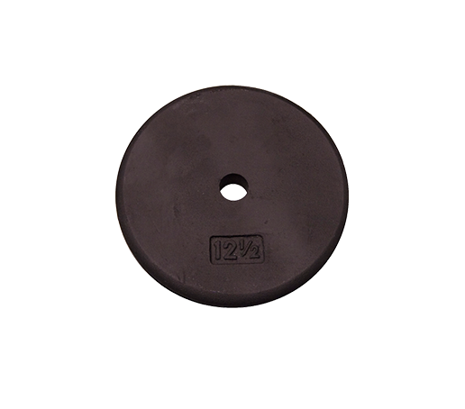 Black Standard Plate 12.5lb