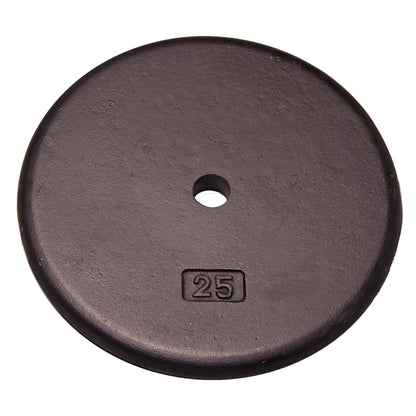 Black Standard Plate 25lb