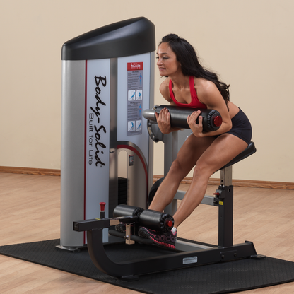 Body-Solid S2ABB-1 Pro Clubline Series II Ab and Back Machine with 160 Lb. Weight Stack for Home and Commercial Gym