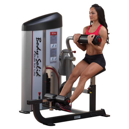 Body-Solid S2ABB-1 Pro Clubline Series II Ab and Back Machine with 160 Lb. Weight Stack for Home and Commercial Gym