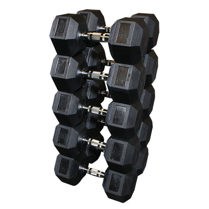 SDRS550 - Dumbell set 5-50lb pairs