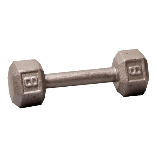 8 Lb. Cast Iron Hex Dumbbell