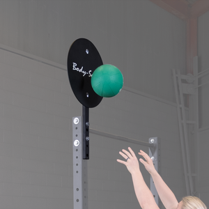 The Body-Solid Ball Target is a heavy-duty steel circular throwing target that attaches easily to several Body-Solid cross training pieces including the SPR1000 Power Rack, SPR500 Half Rack, SPRACB Power Rack Connecting Bar as well as the SR-HEX and SR-HEXP Hexagon Rig Systems