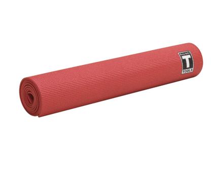 YOGA MAT RED, 5MM