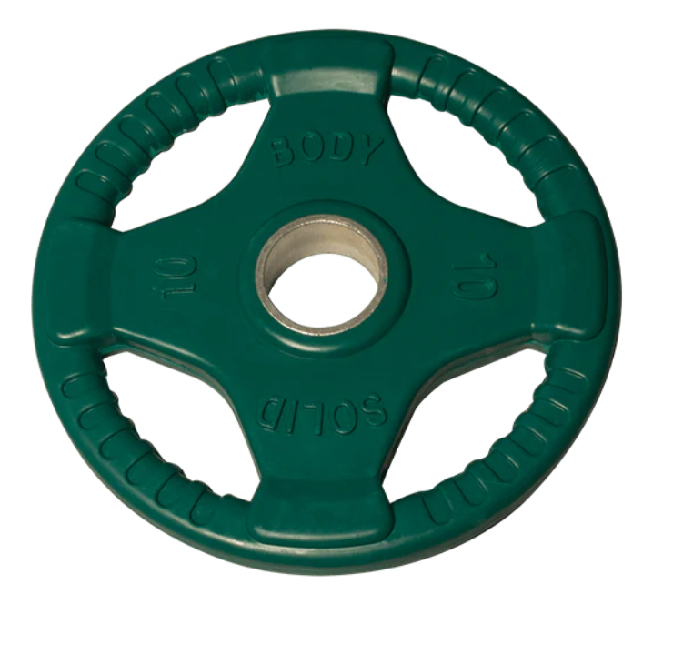 10 Lb. Rubber Grip Olympic Plate