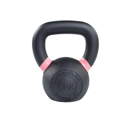 Premium Training Kettlebell 8kg, 18lb, Pink Band