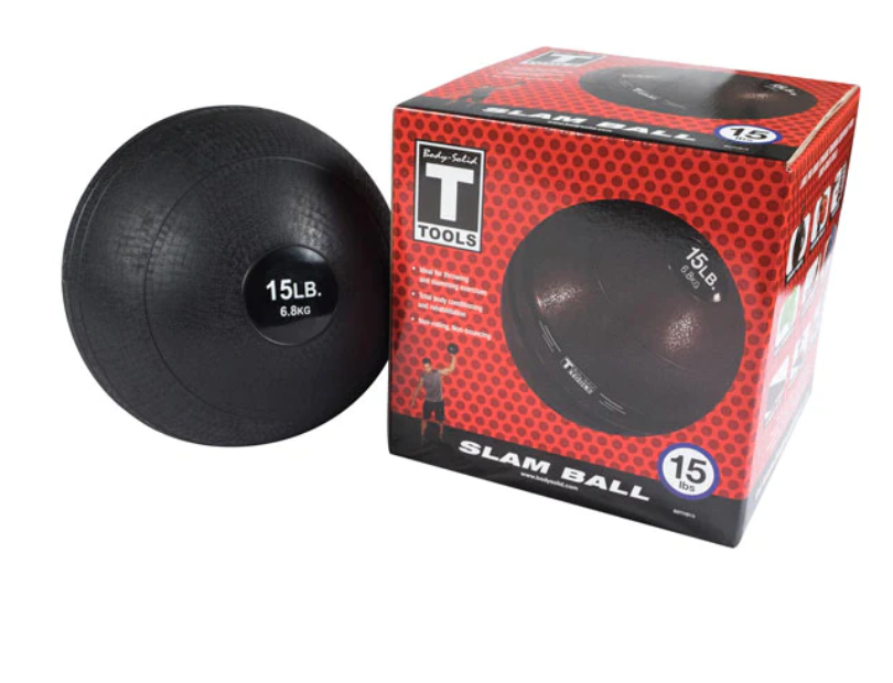 Slam Ball, Black, 15lb