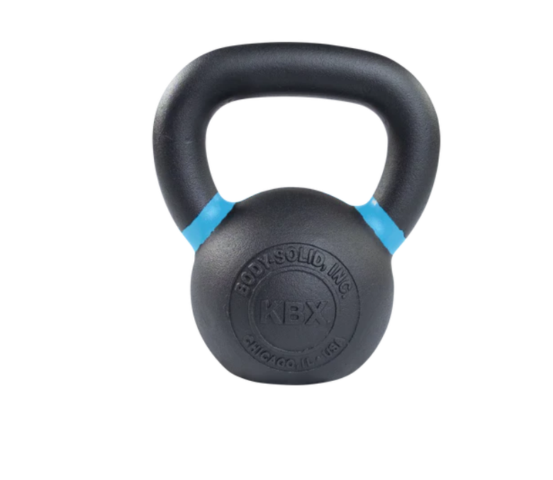 Premium Training Kettlebell, 10kg, 22lb, Light Blue Band