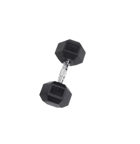 Body Solid 35 Lb. Rubber Hex Dumbbell