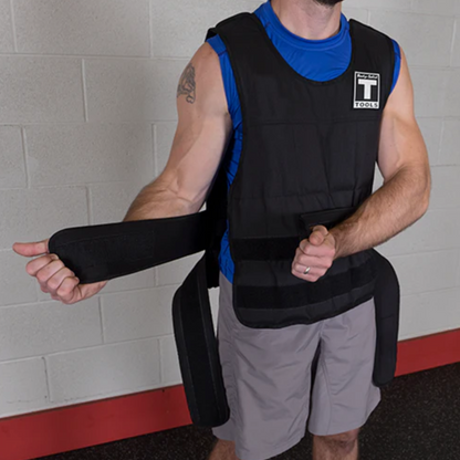 PREMIUM ADJUSTABLE WEIGHTED VEST, 20LBS