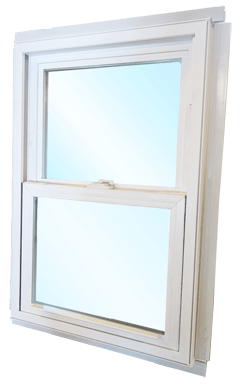 Series 300 Vinyl Fully Welded New Construction Single Hung Tilt Windows