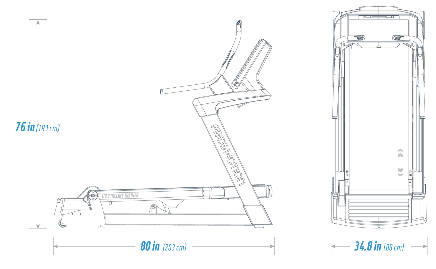 Freemotion SMARTSERIES™ i10.9b Incline Trainer