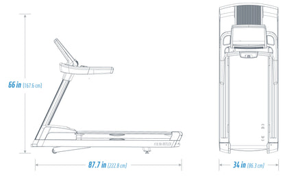 Freemotion SmartSeries™ t8.9b Treadmill – Redefine Your Running Experience SKU: VMTL29822 / VMTL29822-INT