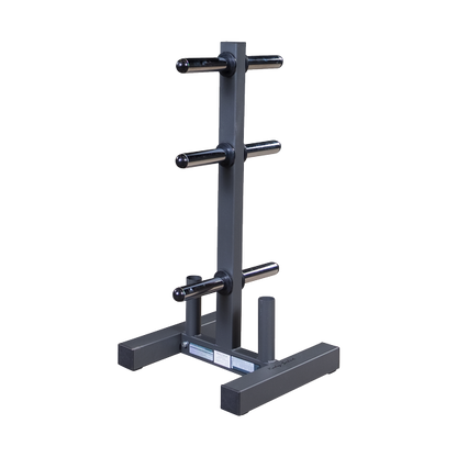 WT46 - Body-Solid Olympic Plate Tree & Bar Holder - Body-Solid