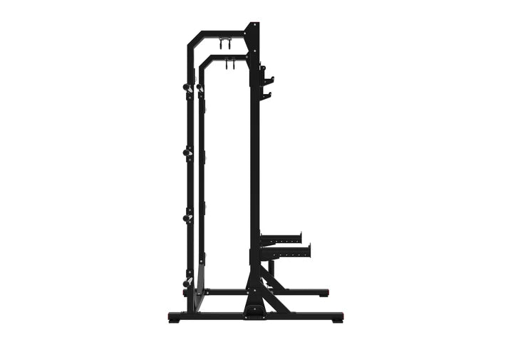 Heavy Duty Power Rack - Half Squat Rack Commercial Grade (BLACK) Pure Craft Industries