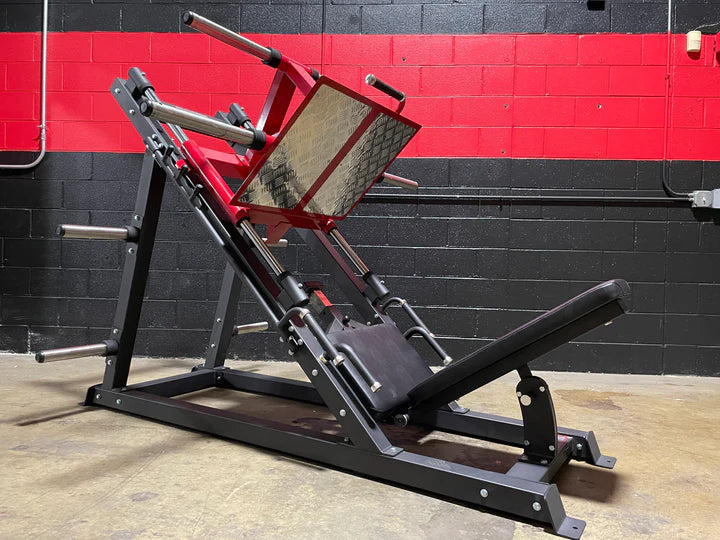 Plate Loaded 45 Degree Leverage Leg Press Commercial Grade TZ-6066 Pure Craft Industries