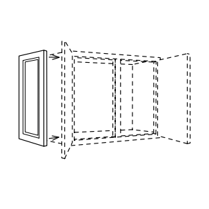 W0930F – Wall Dummy Door