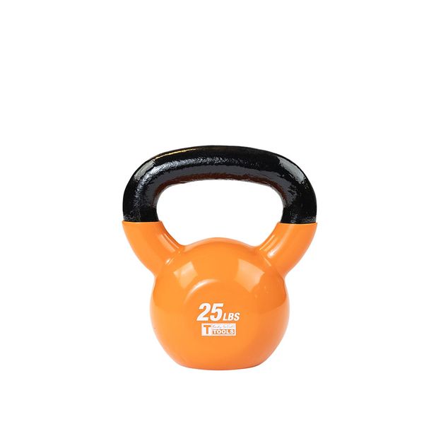 KBV25 - 25 lb. Vinyl Dipped Kettlebells - Body-Solid